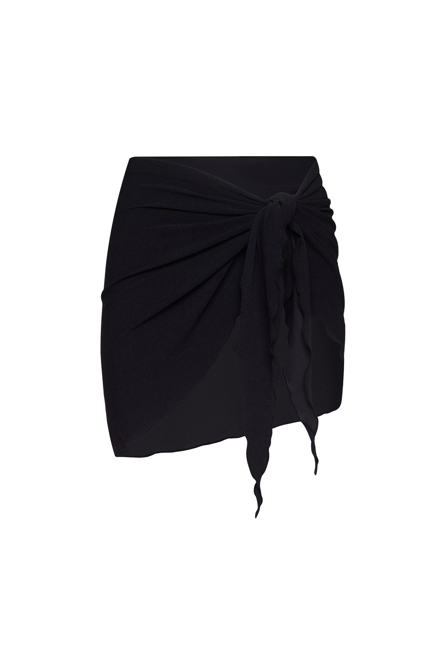 Swim Sarong | Crispy Black