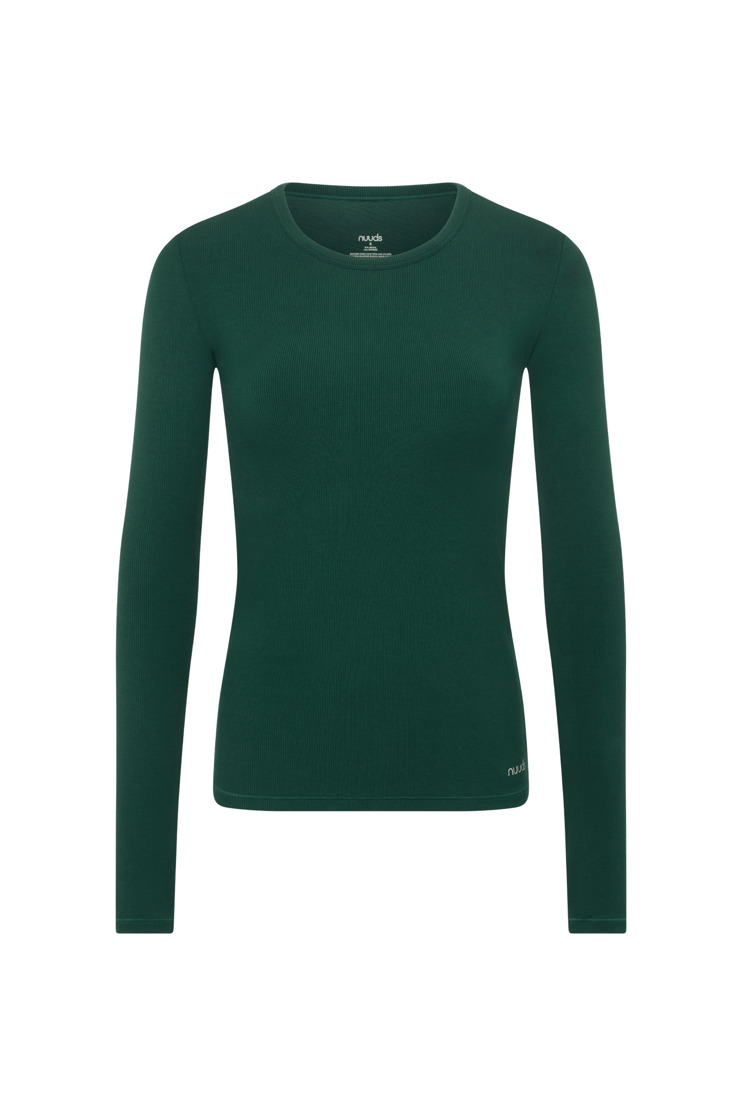 Sporty Rib Bra Long Sleeve | Blackpine