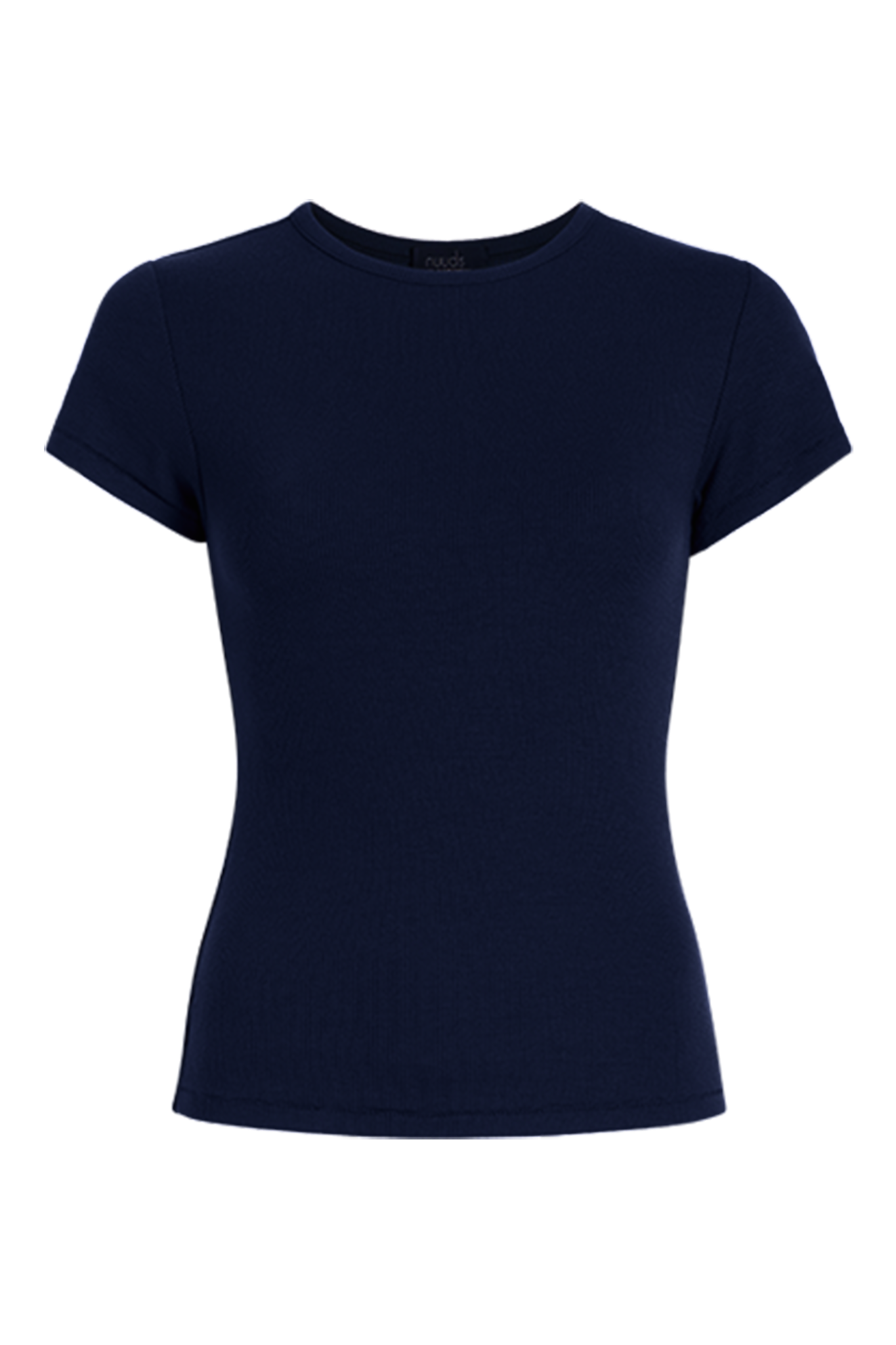 Slinky Rib Tee | Navy