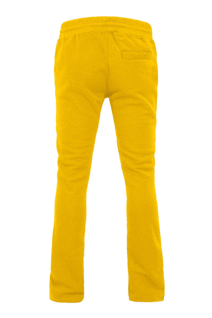 Men's Essential Slim Fit Flared Fleece Stacked Sweatpants