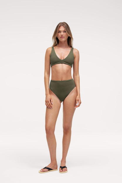 High Waist Bikini Bottom