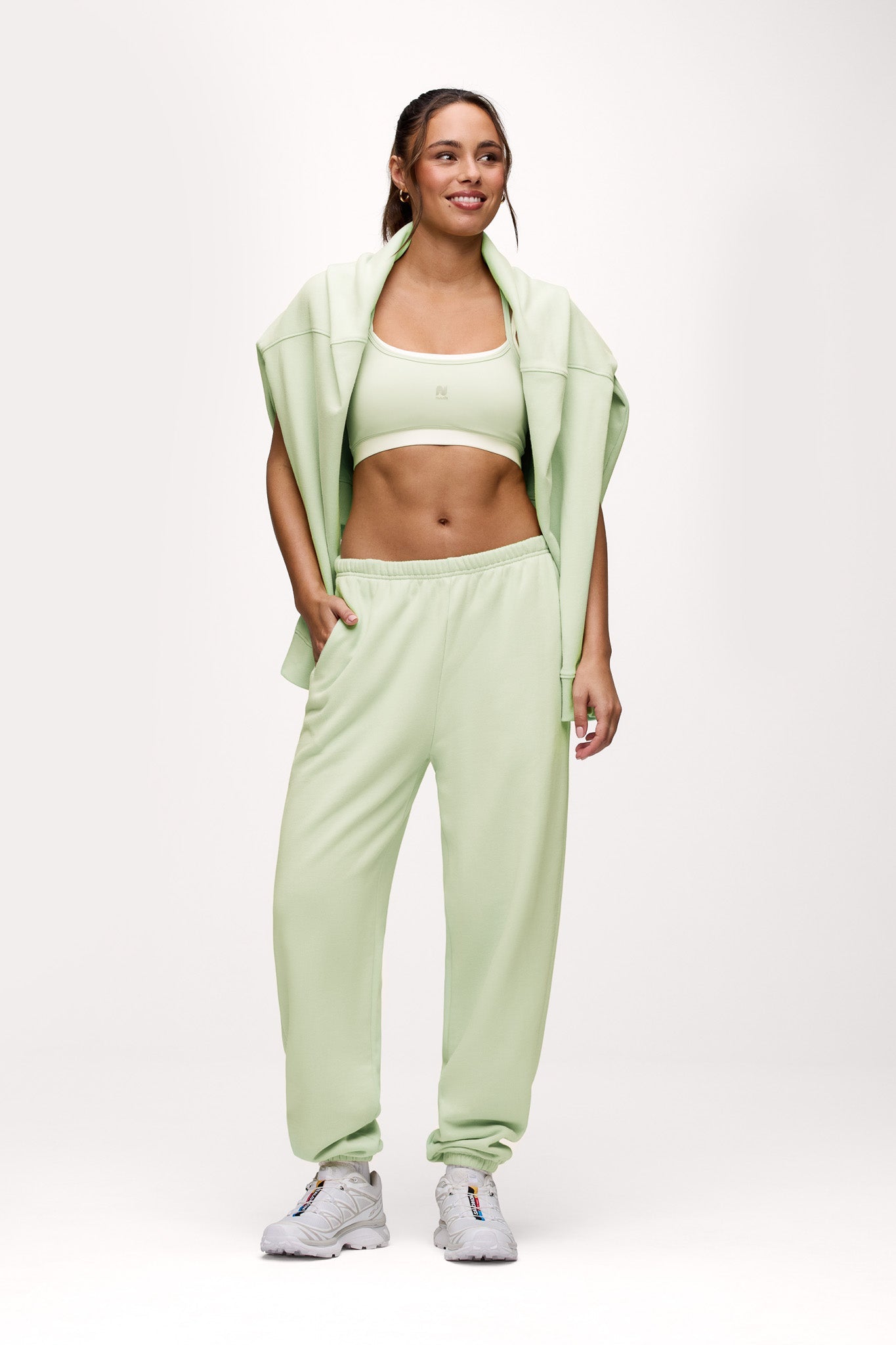 Core Fleece Jogger | Matcha