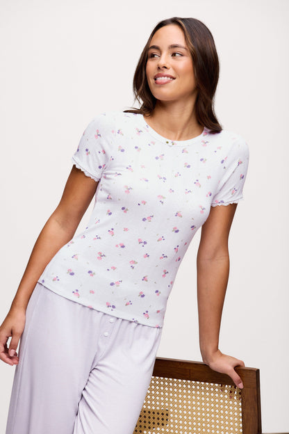 Sweetheart Pajama Tee | Rosette