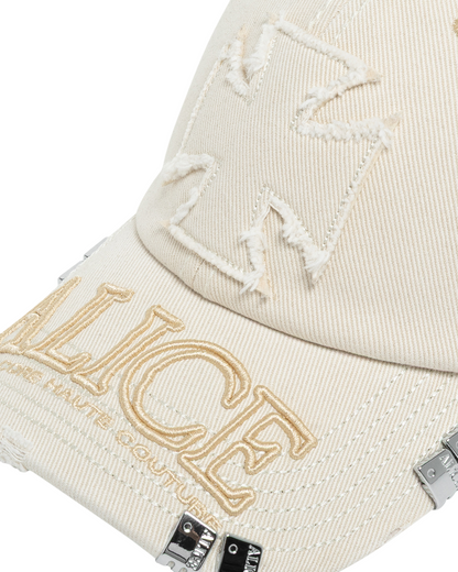 KSUBI X ALICE HOLLYWOOD ATELIER CAP IVORY