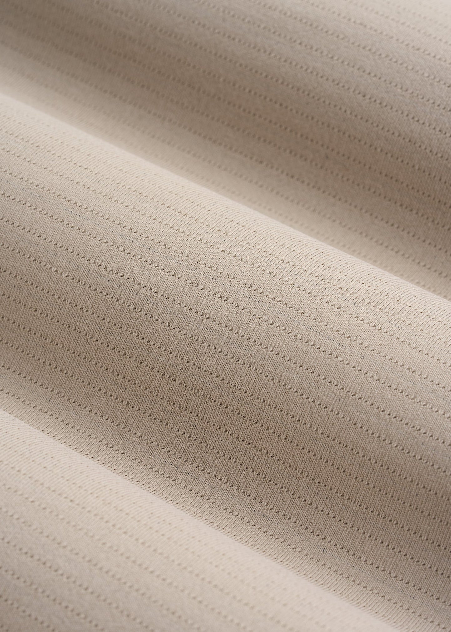 Air Knit Long Sleeves Performance Tshirt for Tall Men in Simply Taupe