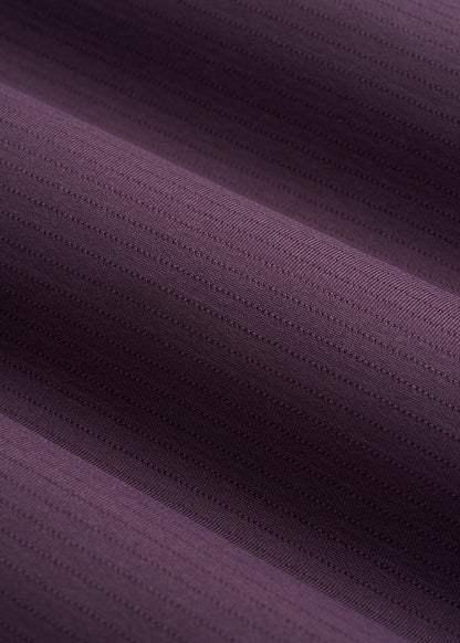 Air Knit Performance Hoodie for Tall Men in Aubergine