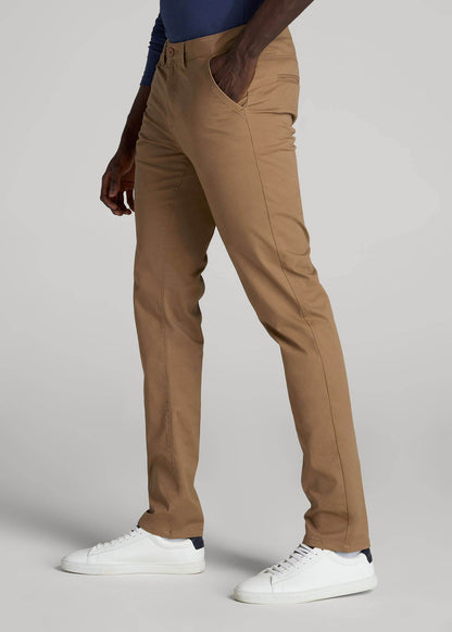 Carman TAPERED Chinos for Tall Men in Russet Brown