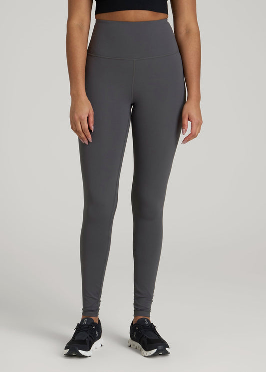 Balance High-Rise Leggings for Tall Women in Iron Grey