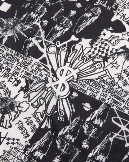 DEATH MACHINE BANDANA BLACK