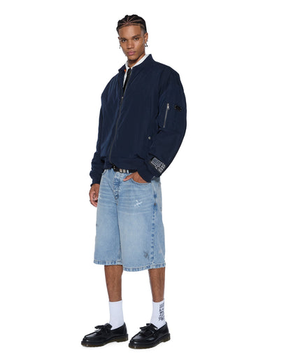 INTRUDER BOMBER JACKET NAVY