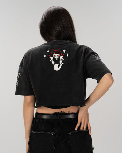 The Immaterial Girl Crop