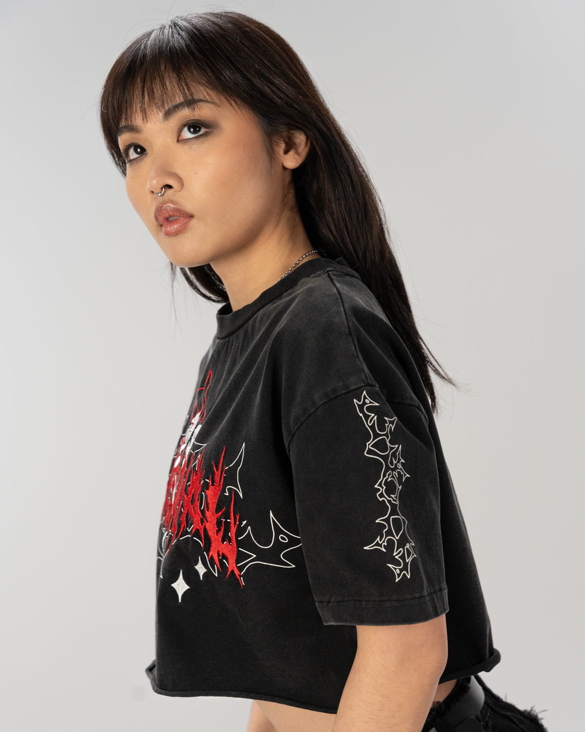 The Immaterial Girl Crop