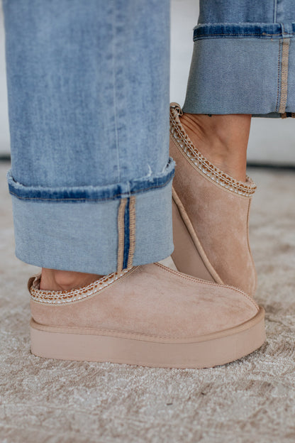Take It Easy Platform Slippers