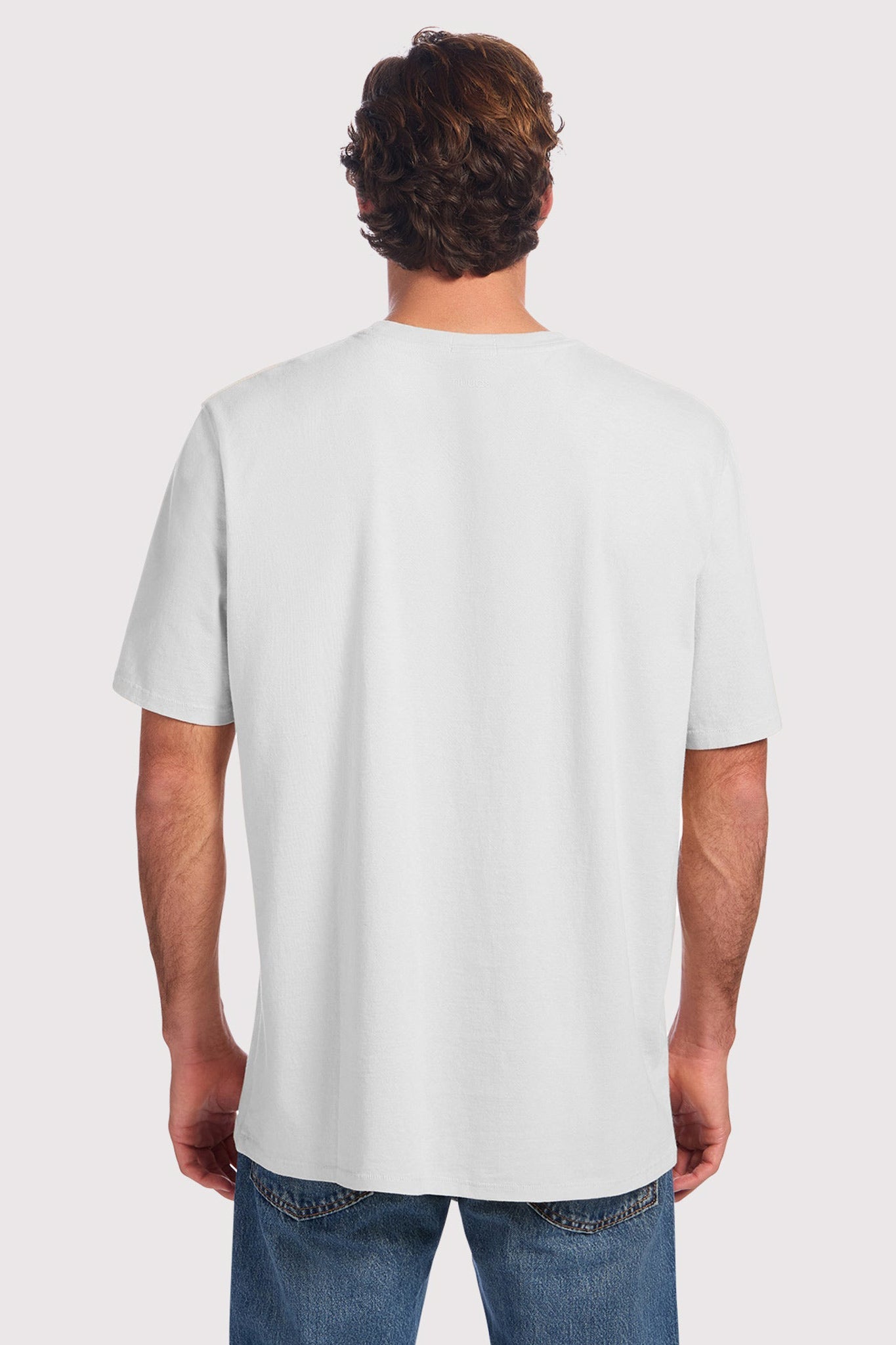 Vintage Cotton Men's Everyday T-Shirt | White