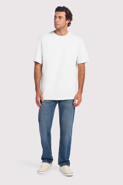 Vintage Cotton Men's Everyday T-Shirt | White