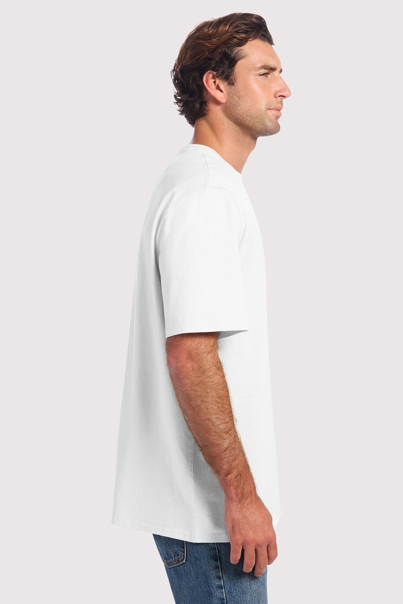 Vintage Cotton Men's Everyday T-Shirt | White