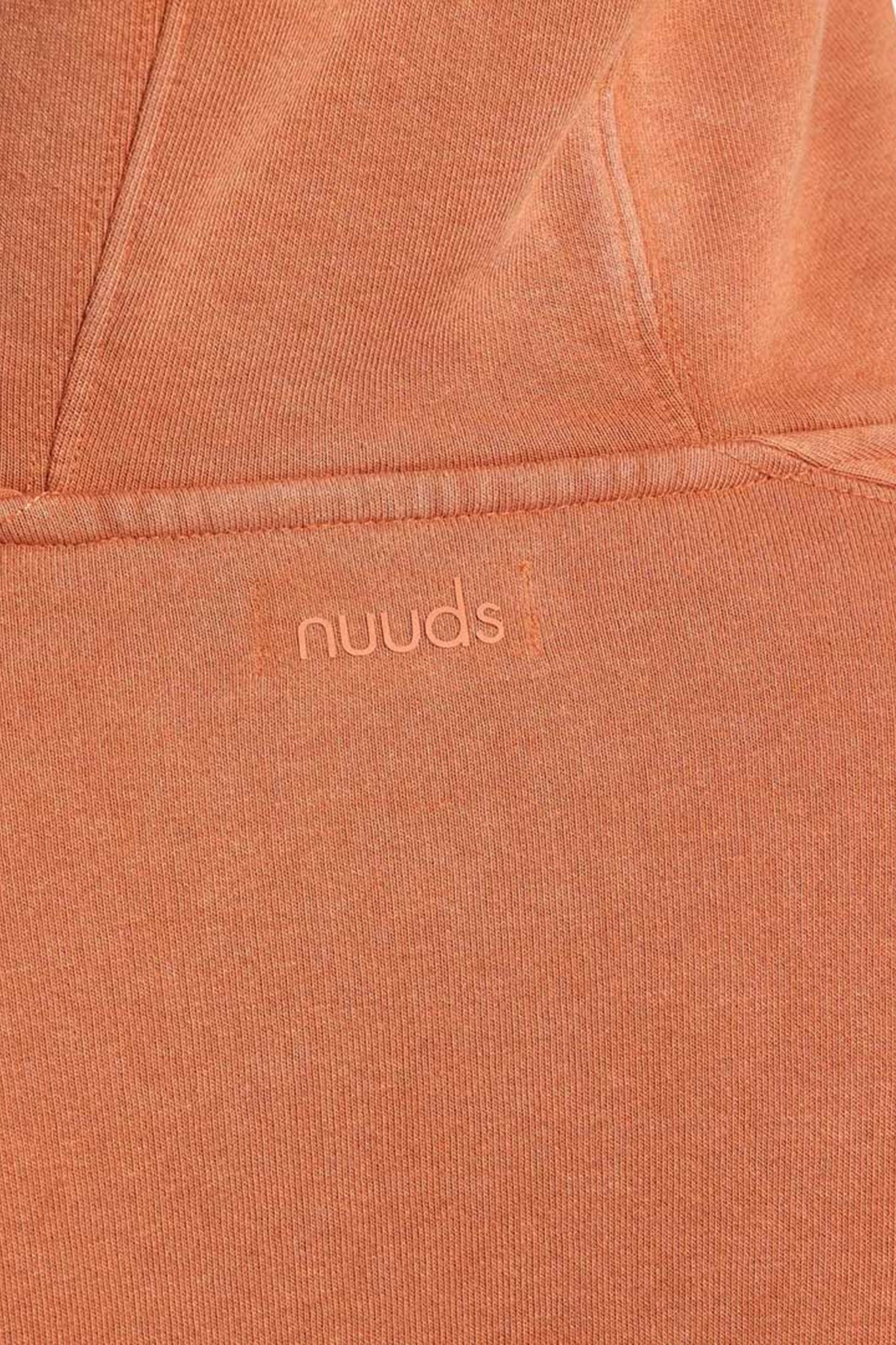 Vintage Fleece Cropped Hoodie | Washed Clay