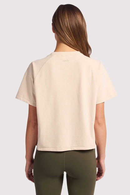 Steady Seamed Tee | Linen