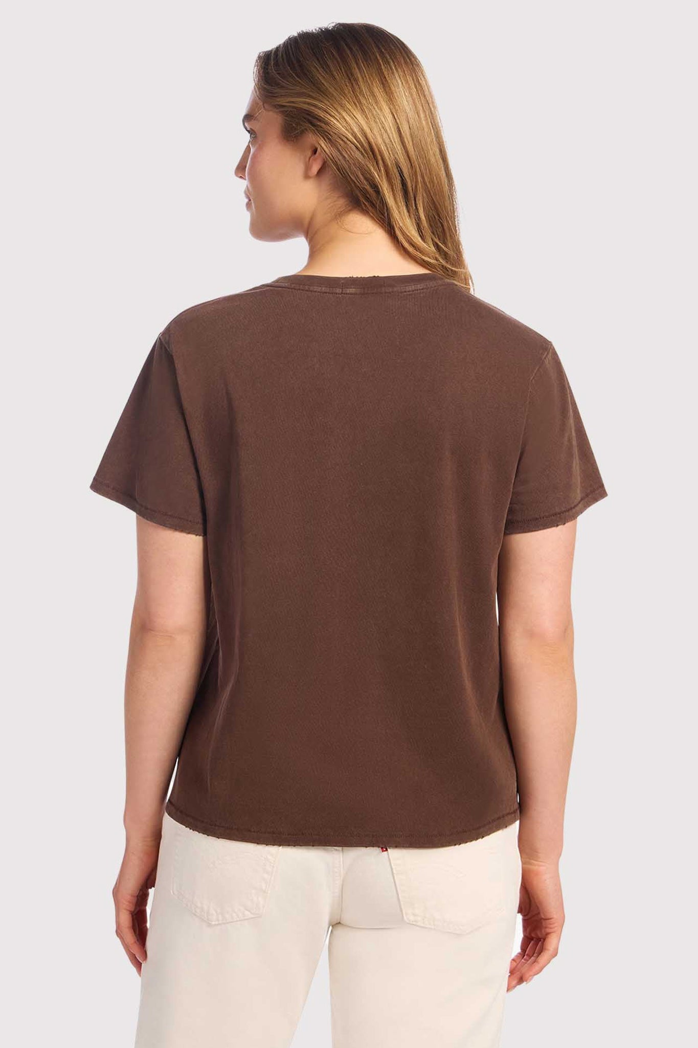 Vintage Cotton Everyday T-Shirt | Washed Coffee