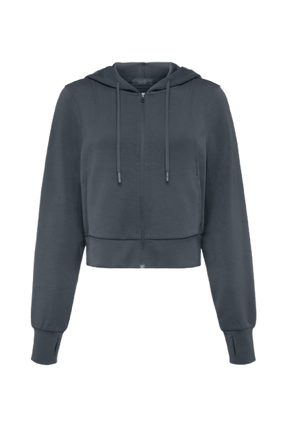 Soft Motion Zip Hoodie | Graphite