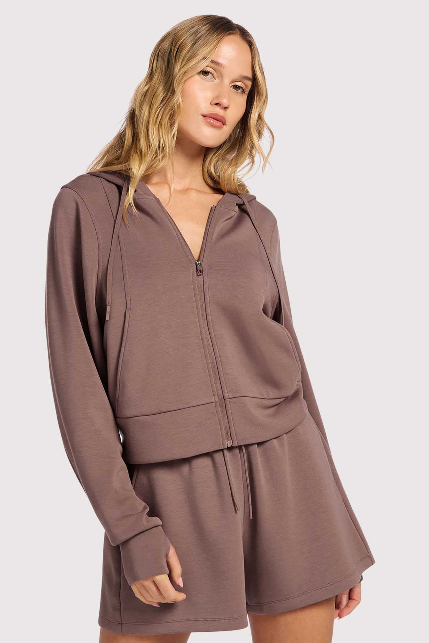Soft Motion Zip Hoodie | Malt