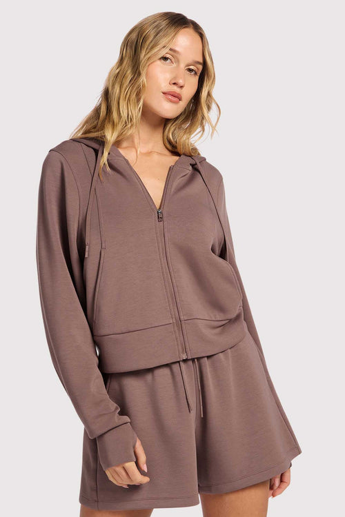 Soft Motion Zip Hoodie | Malt