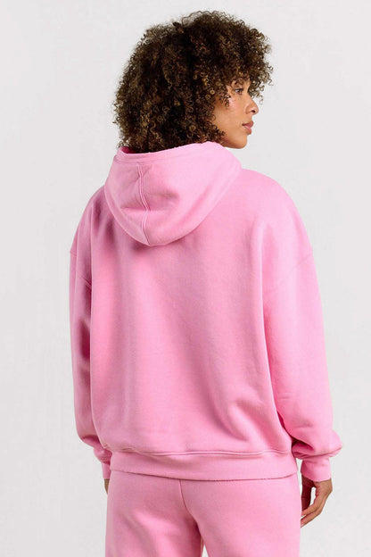Vintage Fleece Hoodie | Bubblegum Pink