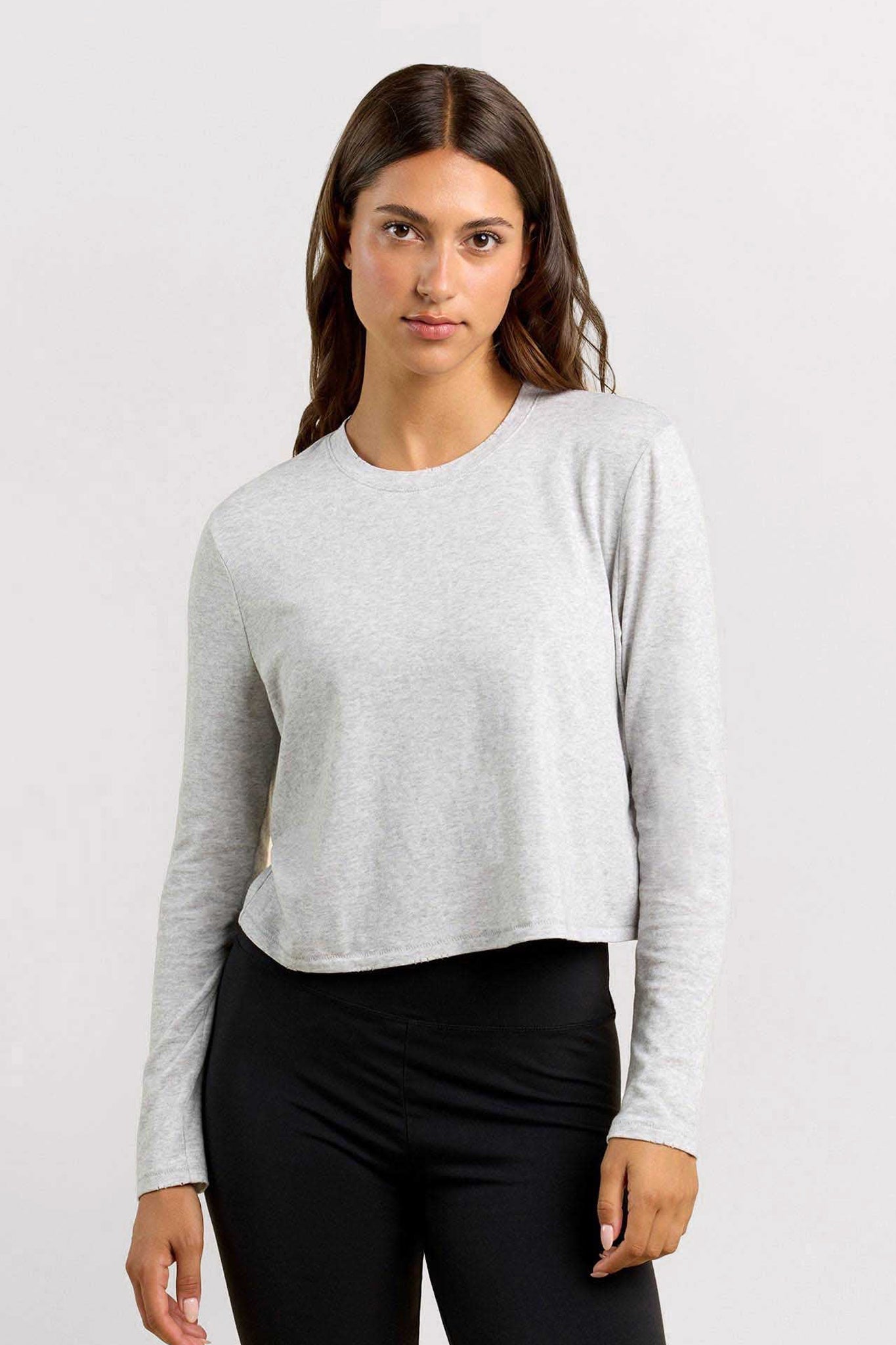 Tempo Tee | Heather Grey