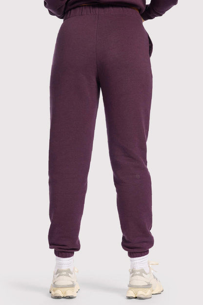 Vintage Fleece Jogger | Plum