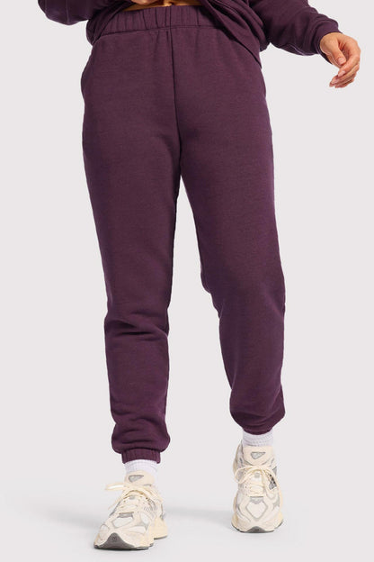Vintage Fleece Jogger | Plum