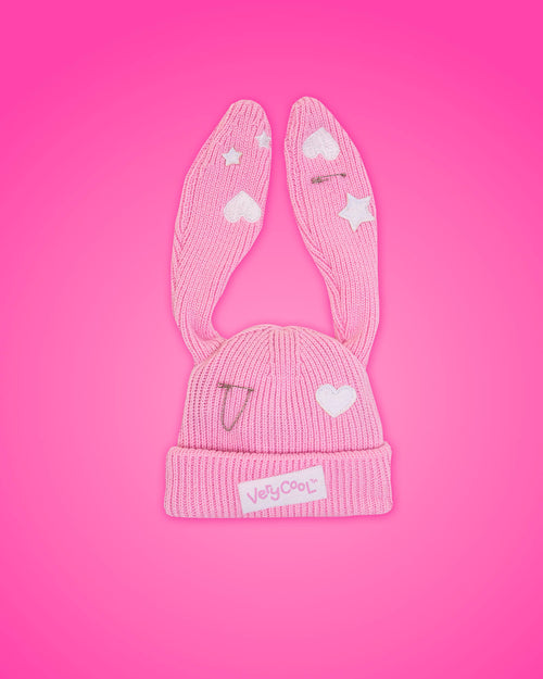 The Pink Floppy Beanie