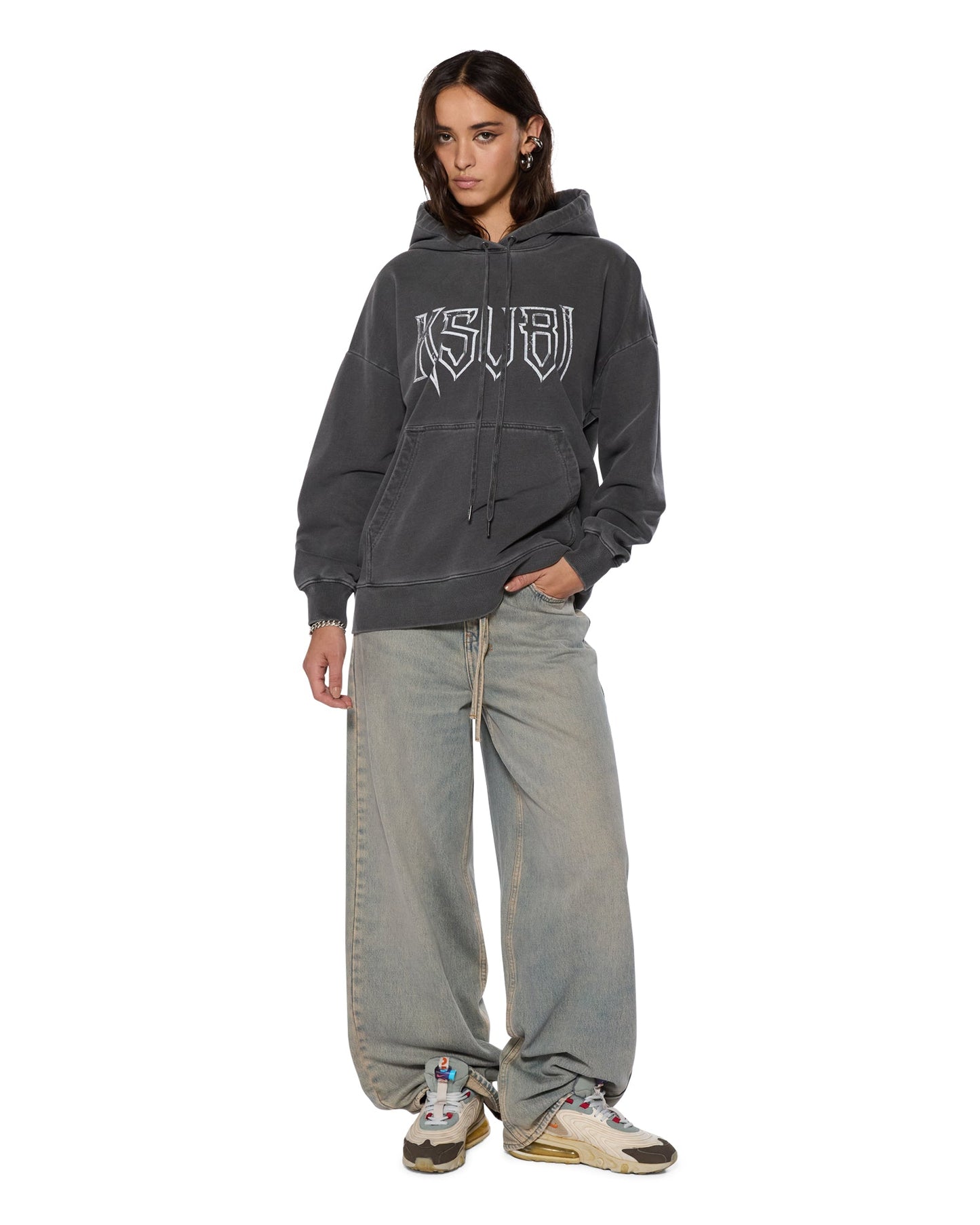 KINGDOM OH G HOODIE CHARCOAL