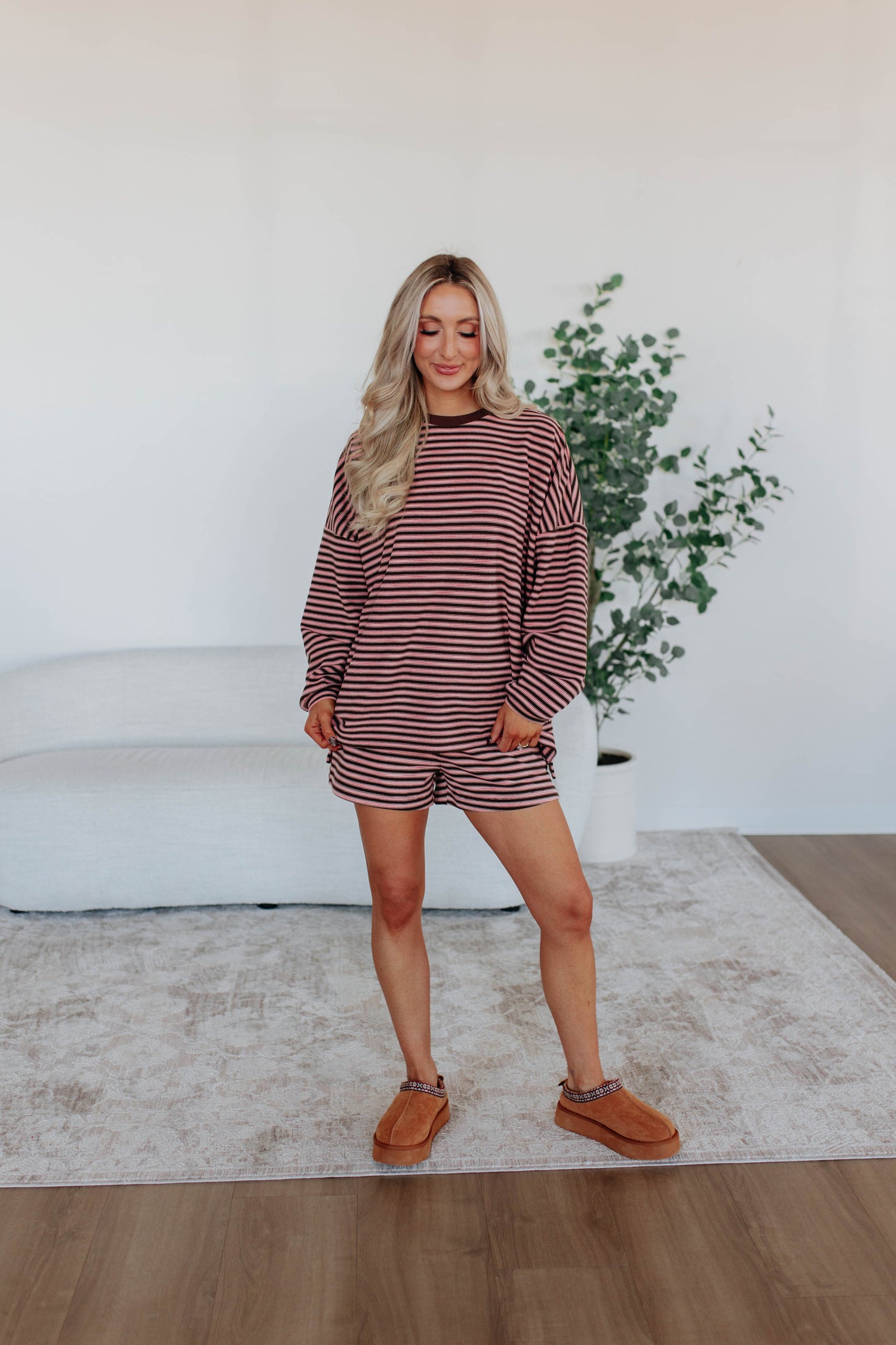 Traci Striped Shorts