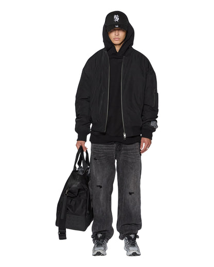 INTRUDER BOMBER JACKET BLACK