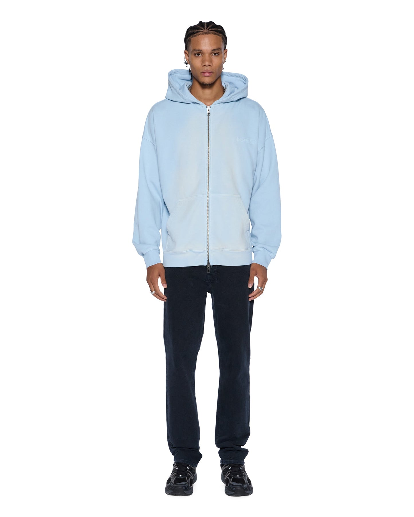 INTRUDER EKCESS ZIP THRU HOOD ICE MIST