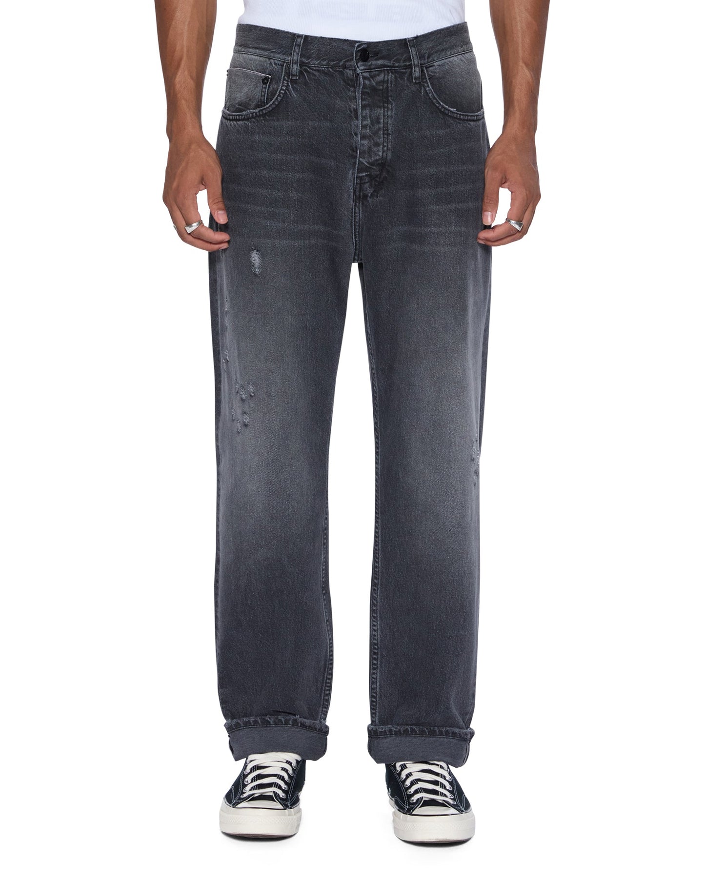 ANTI K SELVEDGE CHICAGO BLACK