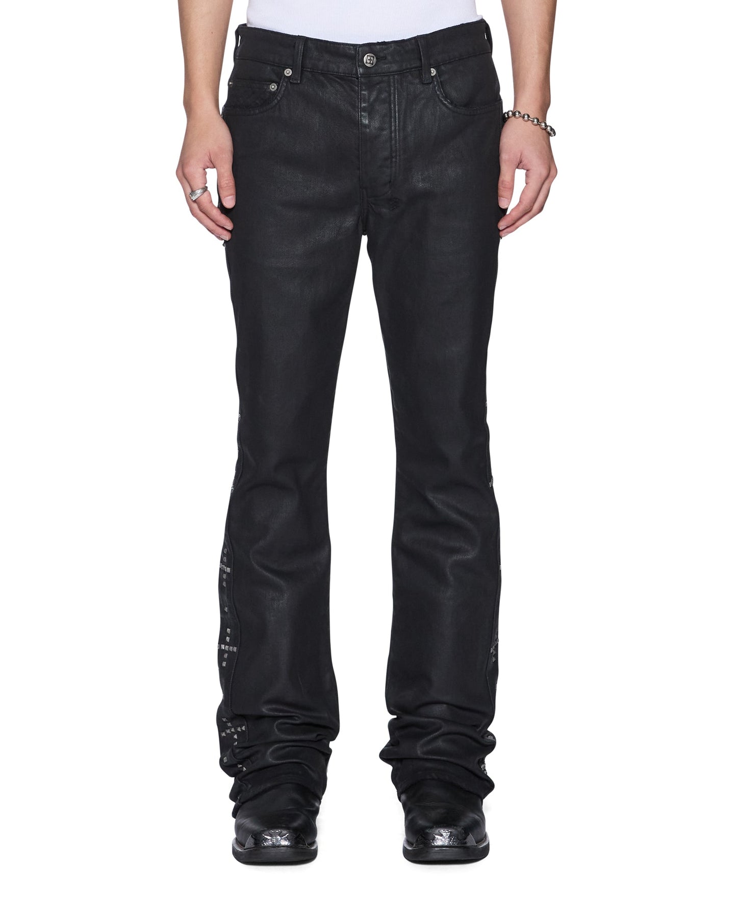 BRONKO BACKSTAGE BLACK STUDDED