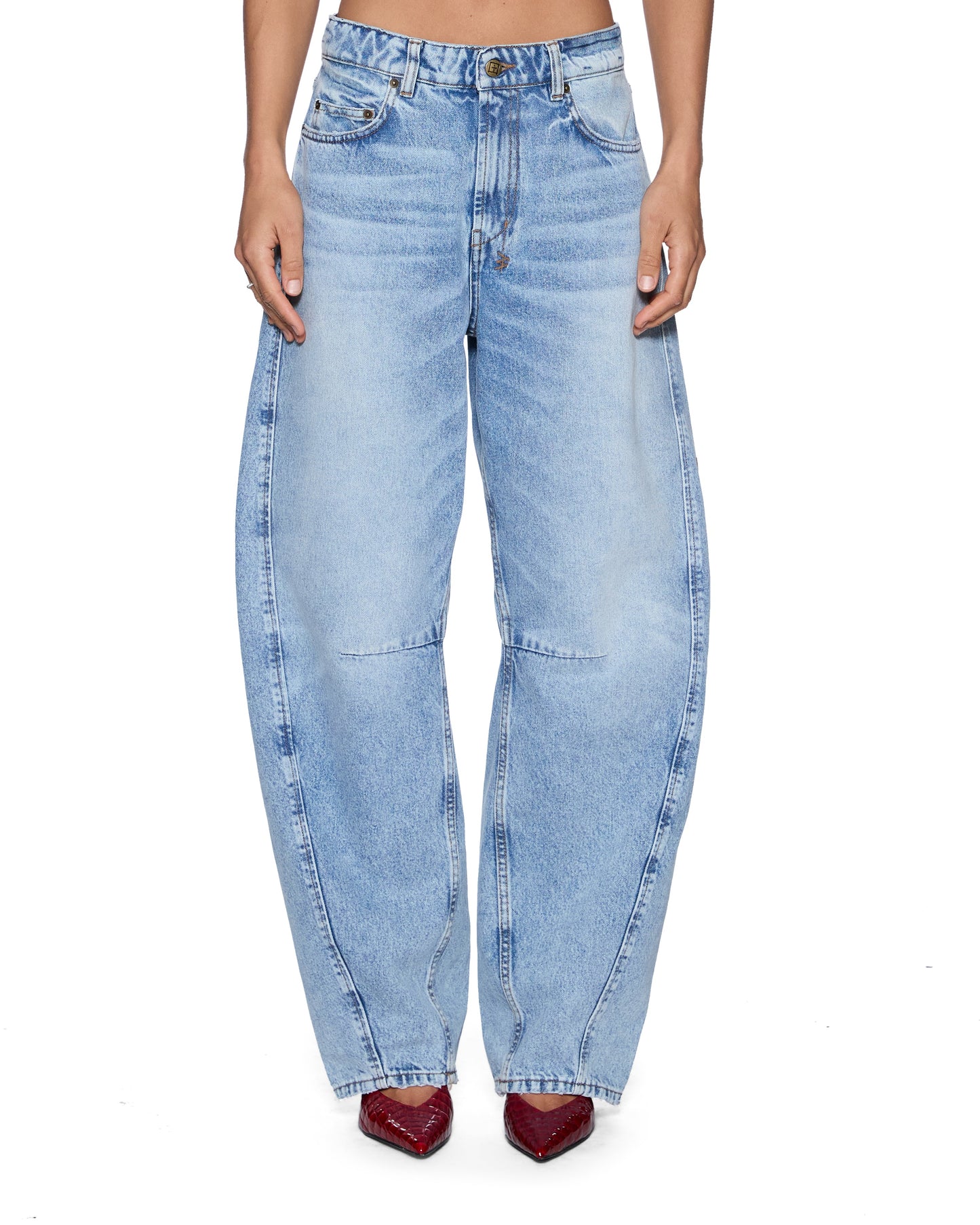 BARREL JEAN FLIGHT BLUE