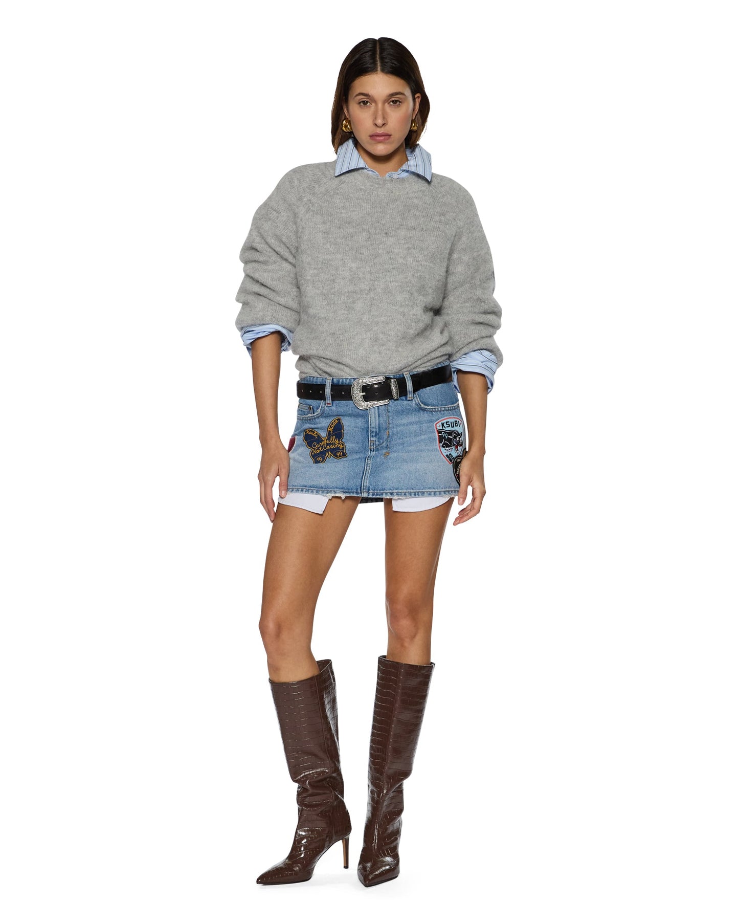 COSY KNIT LIGHT GREY