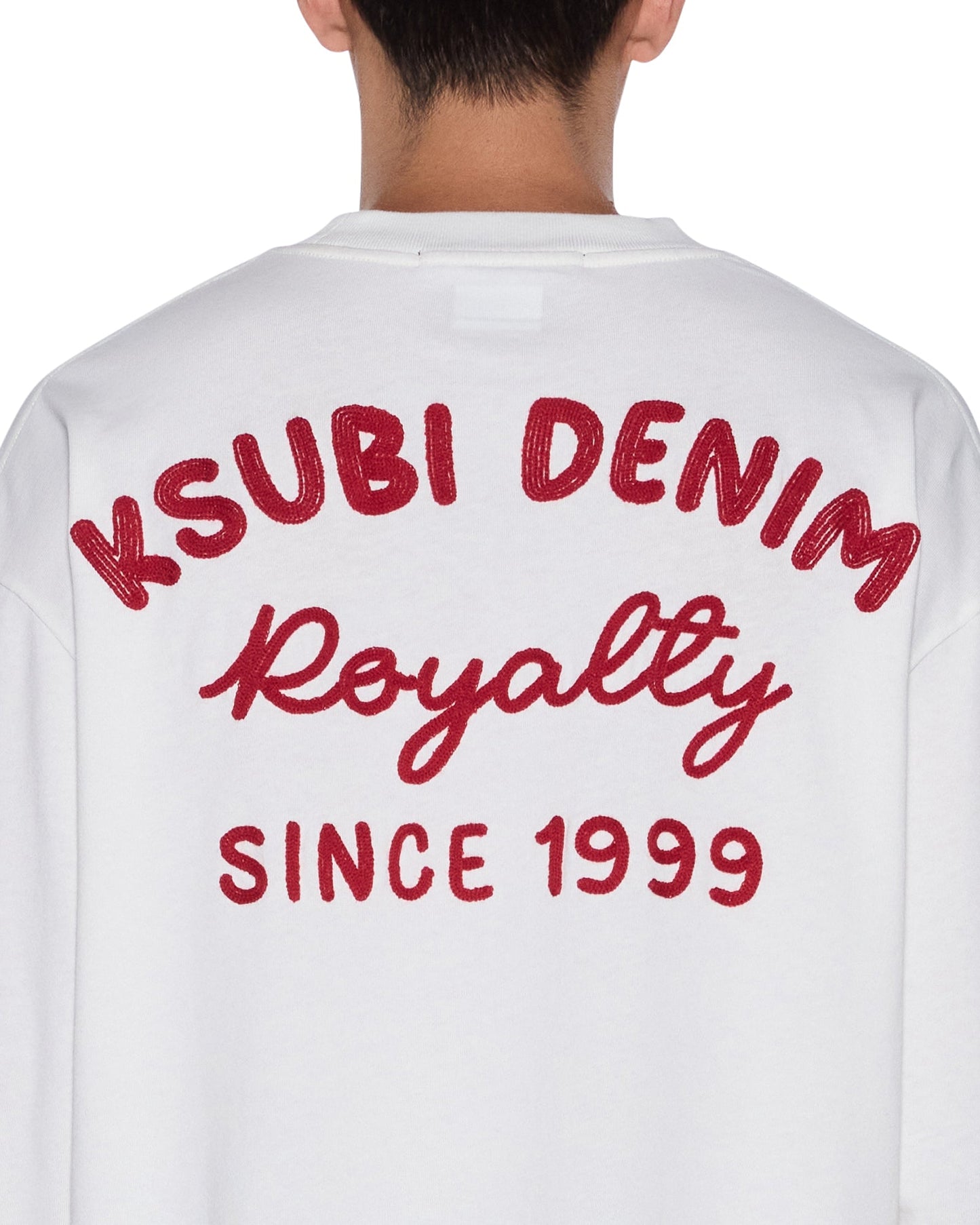 MEKANIK EKCESS LS TEE WHITE/RED