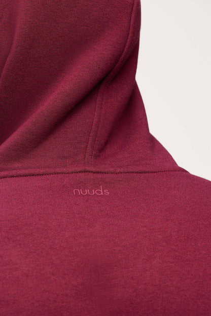 Vintage Fleece Men's Hoodie | Ruby