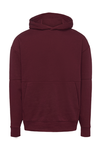 Vintage Fleece Men's Hoodie | Ruby