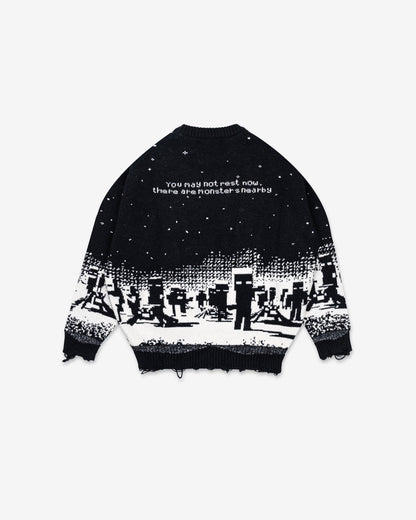 The Monsters Nearby Knit