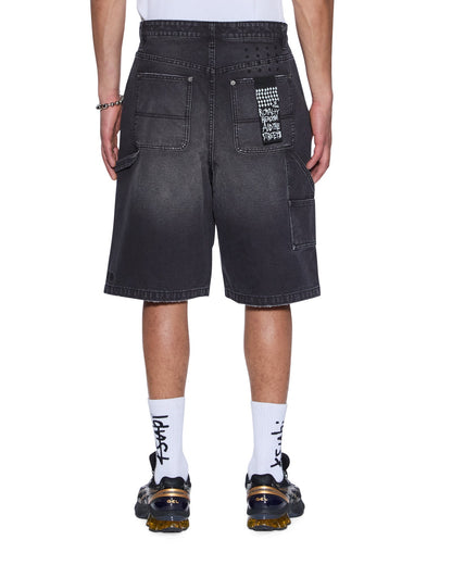 OPERATOR SHORT POWDER GREY