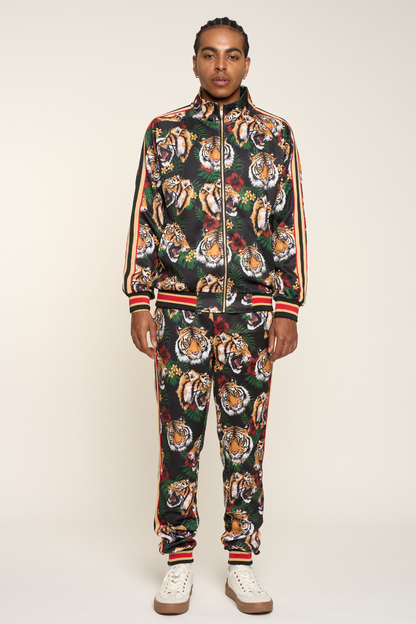 G Striped Tiger Track Suit Set