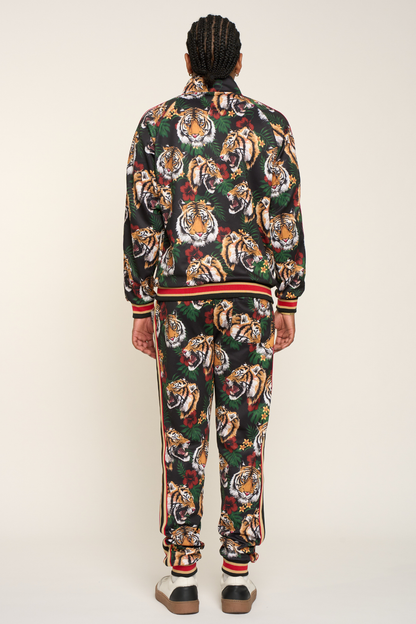 G Striped Tiger Track Suit Set