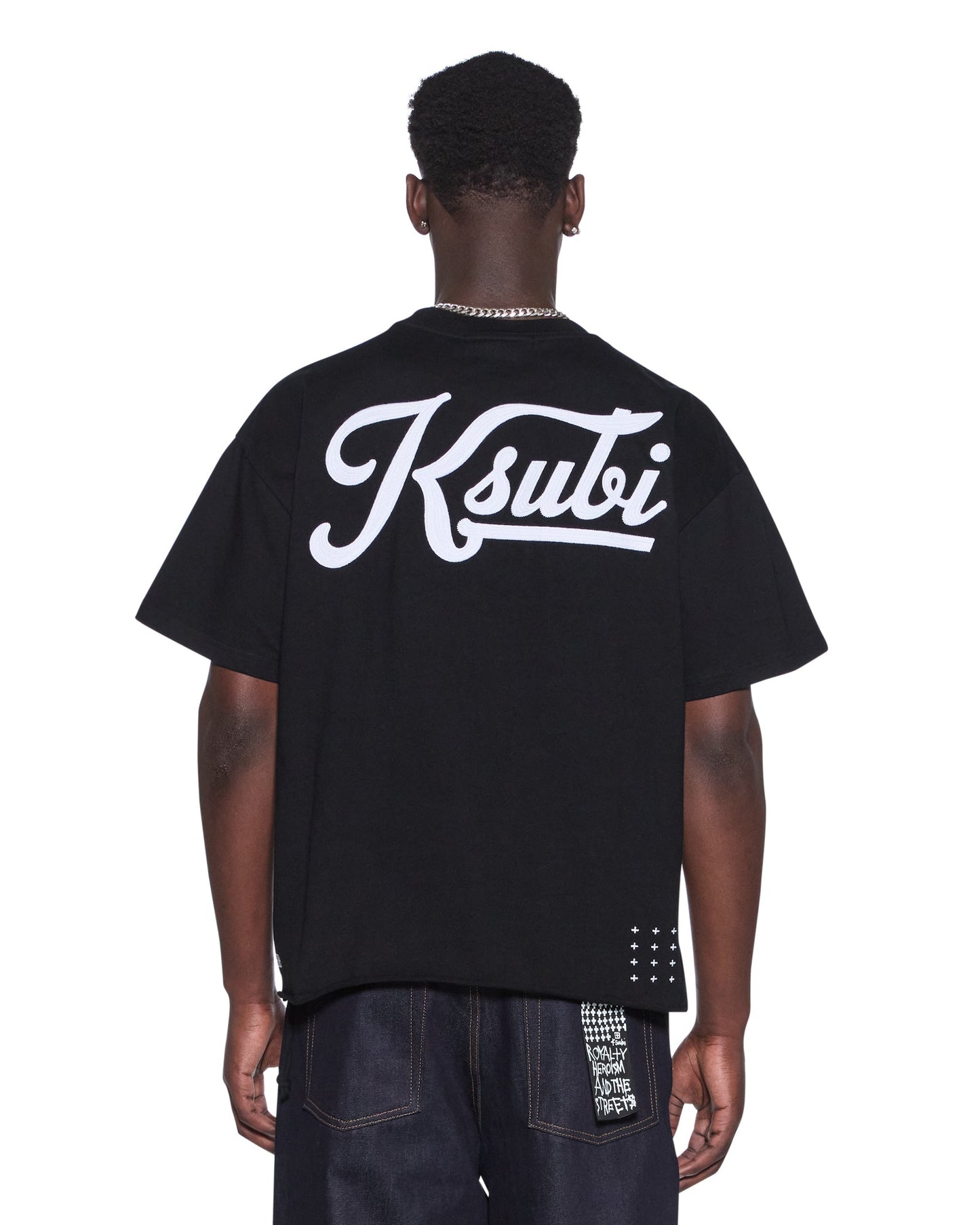 OUTFIELD EKCESS SS TEE BLACK