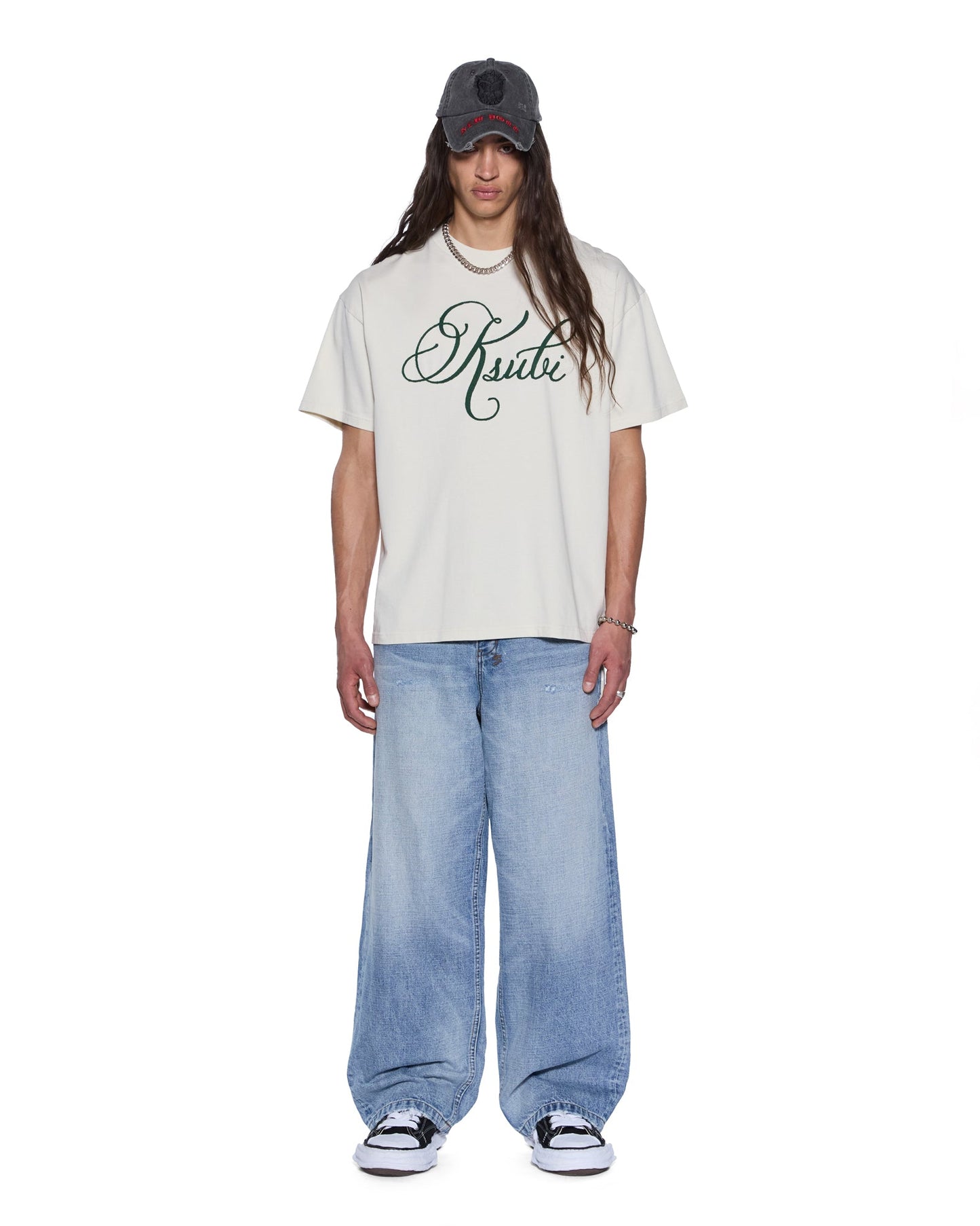PRESTIGE BIGGIE SS TEE ANTIQUE WHITE