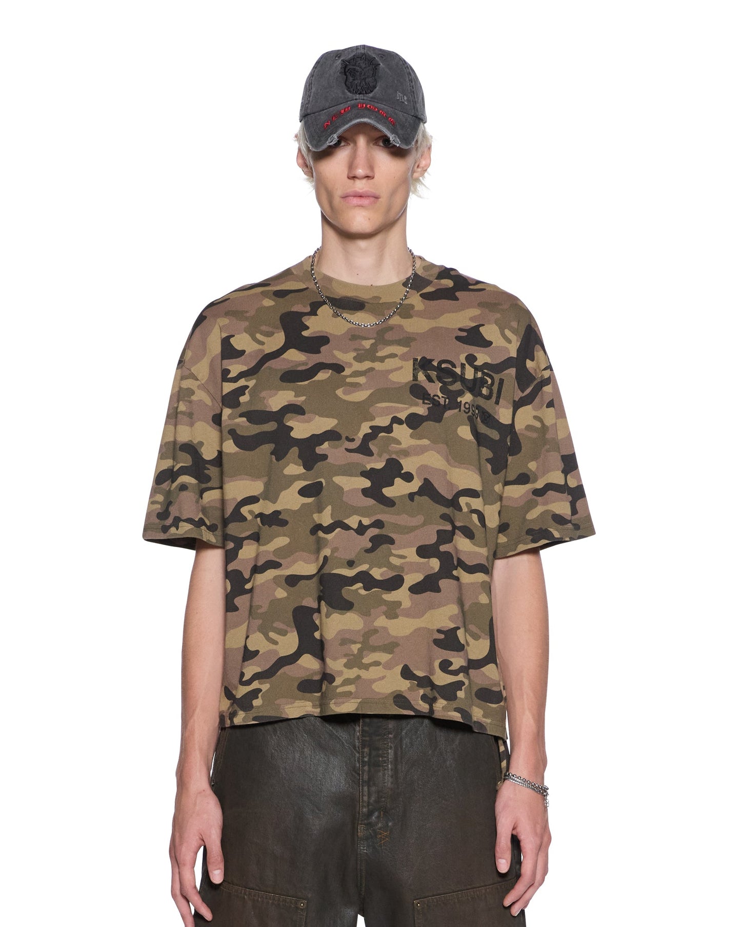 STATE HALEN SS TEE CAMO