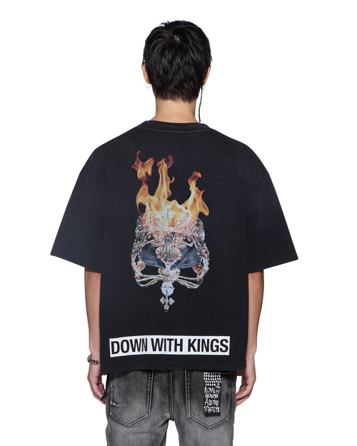 KINGS HALEN SS TEE BLACK FADE